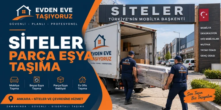 Siteler Parça Eşya Taşıma